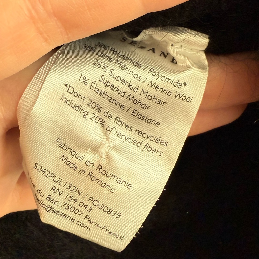 Sezane Carlota jumper felted ‼️ - Picture 10 of 15